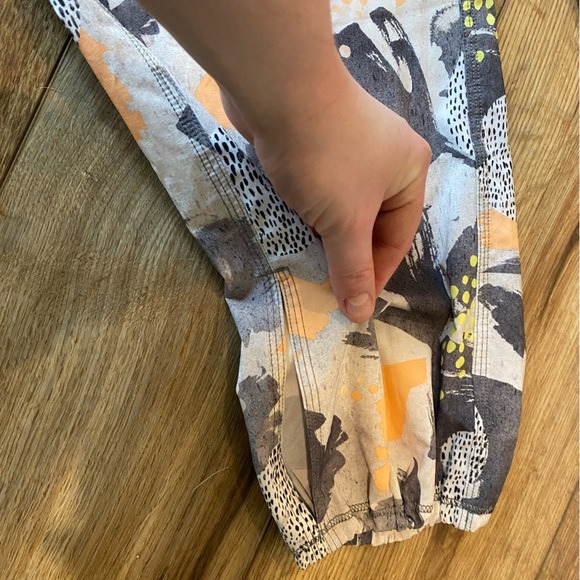 Lululemon Om Pant Mini Art Pop white Multi/ slate - Picture 6 of 10